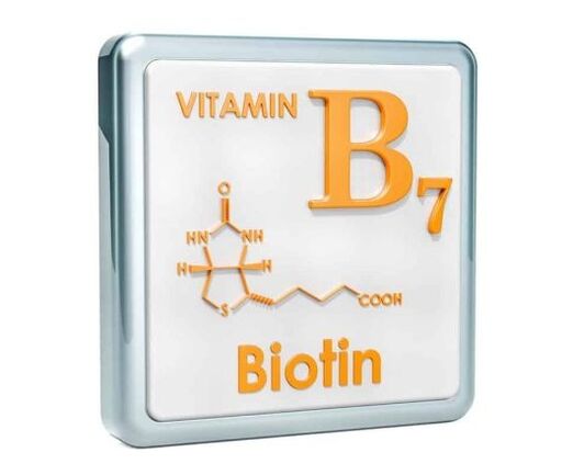 Biotin as part of the verdexedil spray